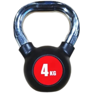 4 Kg Kettlebell 1 Pcs - Rubber Coated image