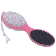 4 in 1 Foot Scrubber Paddle – Pedicure Tool for Cracked Heels Dead Skin Callus Removal (Multicolor) image