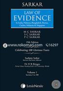 Law Of Evidence–In India, Pakistan, Bangladesh, Burma,Ceylon, Malaysia and Singapore (Set of 2 Vols) image