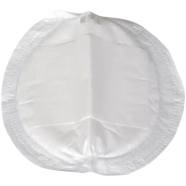 4pcs Breathable postpartum hermetic breast pads for breastfeeding Monolithic breast pads, thin three dimensional pack, sticker, 130mm image