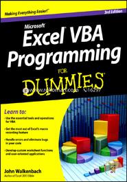 Excel VBA Programming For Dummies image