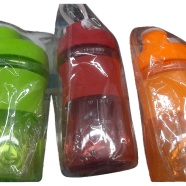 550ml Space Cup Protein Powder Milkshake Cup Plastic Shake Cup Portable Shake Cup Fitness Sports Water Cup Advertising Cup (Any Colour) image