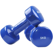 5 KG Vinyl Dumbbell 1 Pair Total 10 KG image