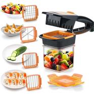 5 in 1 Dicer Fruit Vegetable Cutter Nicer Dicer Quick Stainless Steel Chopper