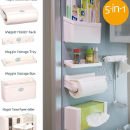 5 in 1 Multi-Functional Kitchen Storage Organizer image