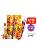 Atlas Junior Combo Package -1 (Smart Pencil-12 Pcs, Color Pencil-12, Glue Pen-1 Pcs, Sharpener-1 Pcs, Eraser-1 Pcs)