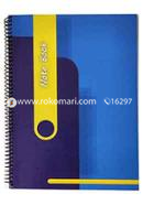 Hearts Students Notebook (Blue and Deep Blue Color) image