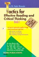 Tactics for Effective Reading and Critical Thinking image