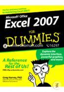 Excel 2007 For Dummies (For Dummies Series) image