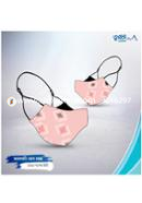 Turaag Protex Women Jamdani Face mask - 1 Pcs (Washable and reusable up to 25 times) image