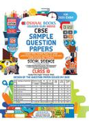 Oswaal CBSE Sample Question Paper Class 10 Social Science Book (For March 2020 Exam) image