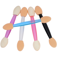 6Pcs/set Double Side Cosmetic Eye Shadow Eyeliner Brush Sponge Applicator Makeup Tool image