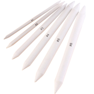 6 PCS Blending Stumps And Tortillions, Sketch Drawing Tools, Paper Art Blenders For Student Sketch Drawing image