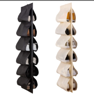 6 Pair Shoe Storage Bag for Easy Access and Protection icon