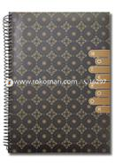 Hearts Essential Notebook - (Light Maroon Color) image
