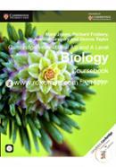 Cambridge International AS and A Level Biology Coursebook with CD-ROM (Cambridge International Examinations) image