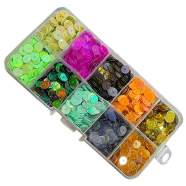 6mm Plain Sequin Set 100g Without Box image