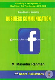 Department Of Marketing Business Communication (BBA Honus, 2nd Year) Session: 2013-2014 image