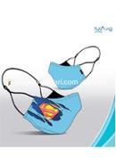 Turaag Protex Kids SUPERMAN Face mask - 1 Pcs (Washable and reusable up to 25 times) image