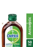 Dettol Antiseptic Disinfectant Liquid 50ml Glass Bottle icon