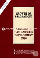 Growth or Stagnation? : A Review of Bangadesh's Development 1996 image