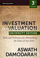 Investment Valuation: Tools and Techniques for Determining the Value of any Asset image