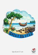 St. Martin - Fridge Magnet icon