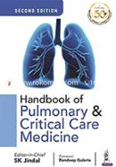 Handbook Pulmonary and Critical Care medicine image