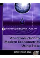 An Introduction to Modern Econometrics Using Stata image