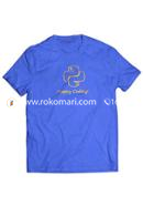 Python Happy Coding T-Shirt - Royal Blue Color (L) image