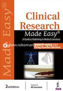 Clinical Research Made Easy: A Guide to Publishing in Medical Literature image