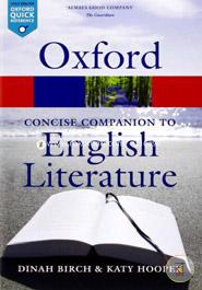 The Concise Oxford Companion to English Literature (Oxford Quick Reference) image