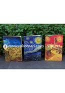 Van Gogh Series Starry Night, Night Cafe and Wheatfield with Crows Notebook 3-Pack - SN201903104, SN201903105 and SN201909119