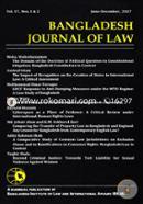 Bangaldesh Journal Of Law (June-December 2017) (Vol 17) image