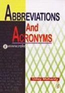 Abbreviations and Acronyms image
