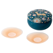 8 Pcs With Box - Bra Straps Invisable Silicone Skin Friendly Breastpad icon