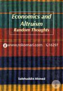 Economics and Altruism: Random Thoughts image