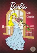 Kids Easy Barbie Copy Colouring image