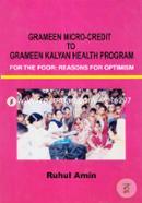 Grameen Micro-Credit to Grameen Kalyan Health Program For The Poor : Reasons For Optimism image