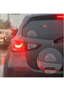 Happy Family Vinyl Decals Removable Bumper Sticker for Car - (CS85) image