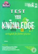 Test Your Knowledge in English For Further Practice image