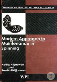 Modern Approach to Maintenance in Spinning (Woodhead Publishing India in Textiles) image