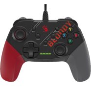 A4TECH GP30 Ergonomic Shape, Dual Vibration Motors, Turbo Speed Usb Gamepad Sports Red image