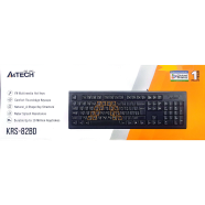 A4Tech KRS-82 Multimedia USB Comfort Bangla Layout Keyboard image