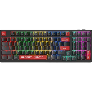 A4Tech WS98 Rgb Blms Red Switch Bluetooth 5.1 Plus 2.4g Plus Wired Dual-core Wireless Mechanical Gaming Keyboard Sports Red image