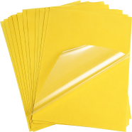 A4 Blank Clear/Transparent Label Sticker For Laser Printer image