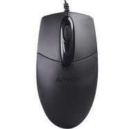 A4 Tech (OP-720) Wired 3D Optical Mouse, USB, Black