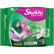 AKIJ Shokhi Sanitary Napkin (Belt) 15 Pcs Pad image