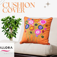 ALLORA Applique Cushion Cover image
