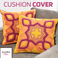 ALLORA Chenille Sofa Cushion Cover 2 Pcs Combo image